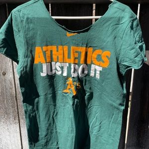 Nike A’s off the shoulder